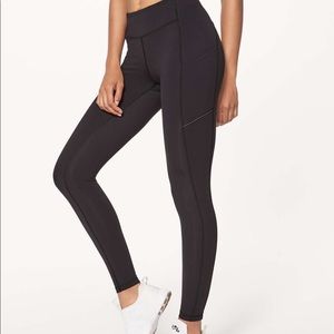 Lululemon black Speed Up Tight